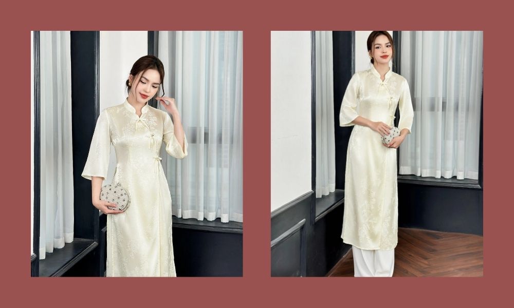 áo dài chất liệu cao cấp