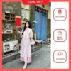 áo dài cách tân cổ nơ