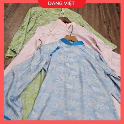 Áo Dài lụa Dáng Việt được bảo quản tuyệt đối 