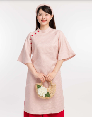áo dài gấm mới nhất