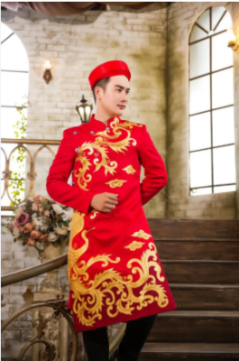 phụ kiện áo dài nam
