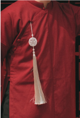 phụ kiện áo dài nam