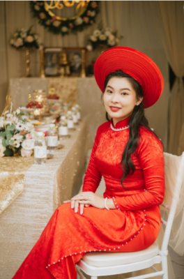 áo dài đám cưới
