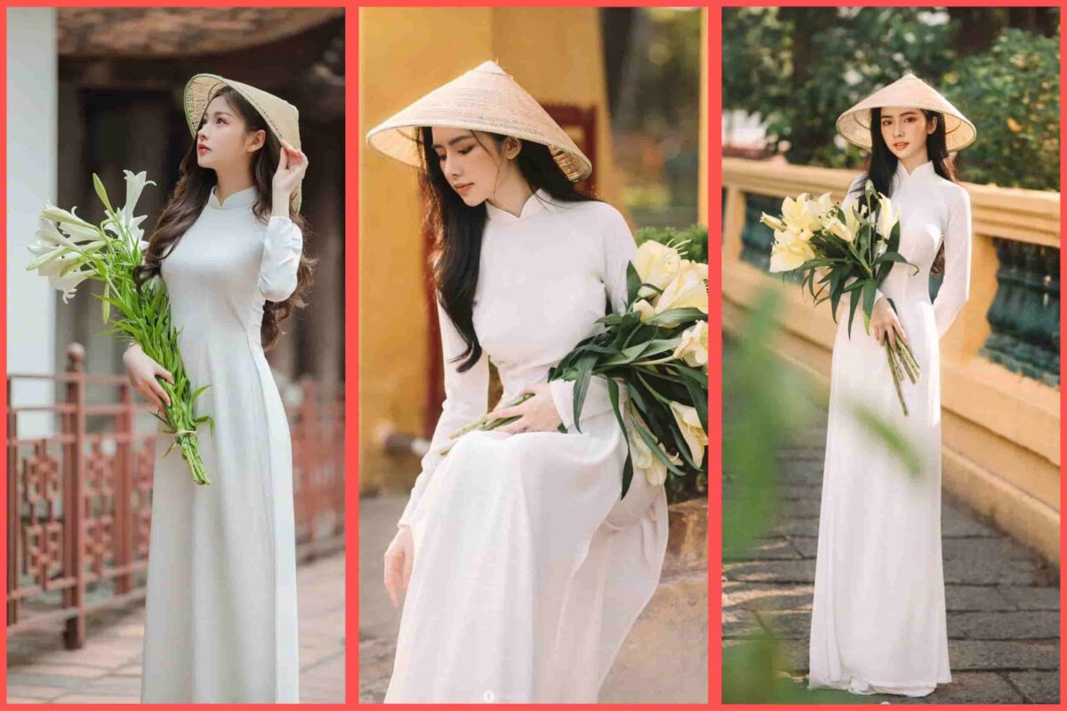 áo dài việt nam áo dài trắng