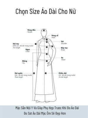 Bảng size áo dài nữ và cách chọn size phù hợp