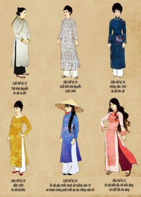 Những mẫu áo dài truyền thống đẹp nhất qua từng thời kỳ